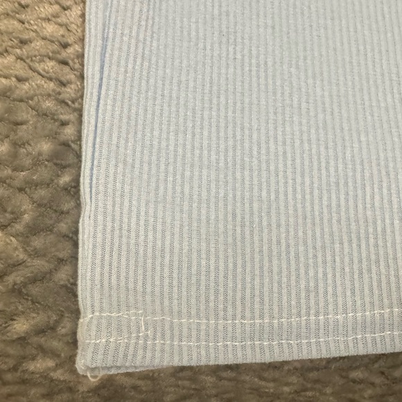 PrettyLittleThing‎ Light Blue Puff Sleeve Mini Dress - Picture 11 of 11